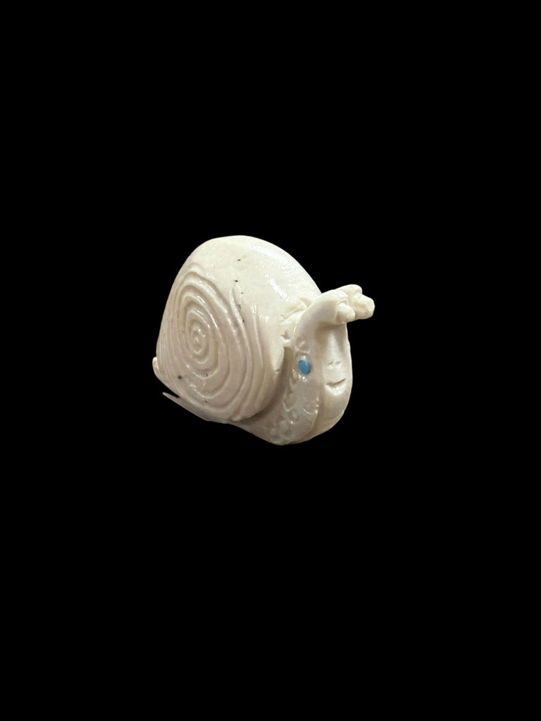 Fish Rock Snail Fetish-Carving