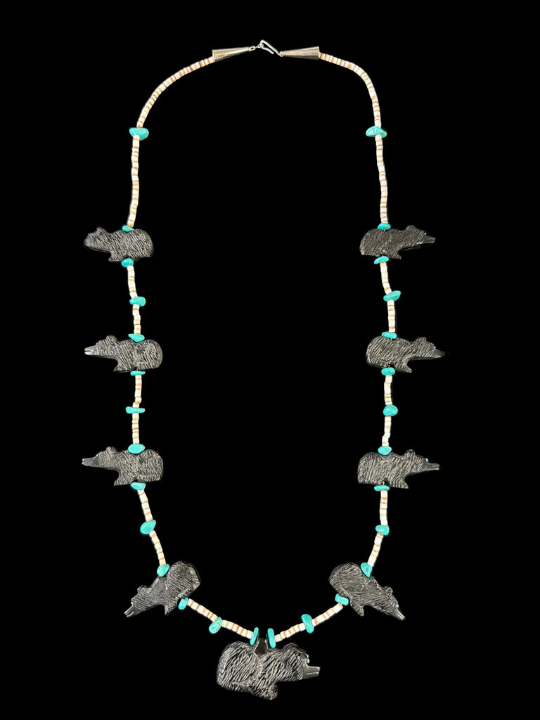 Bear Fetish Necklace Set