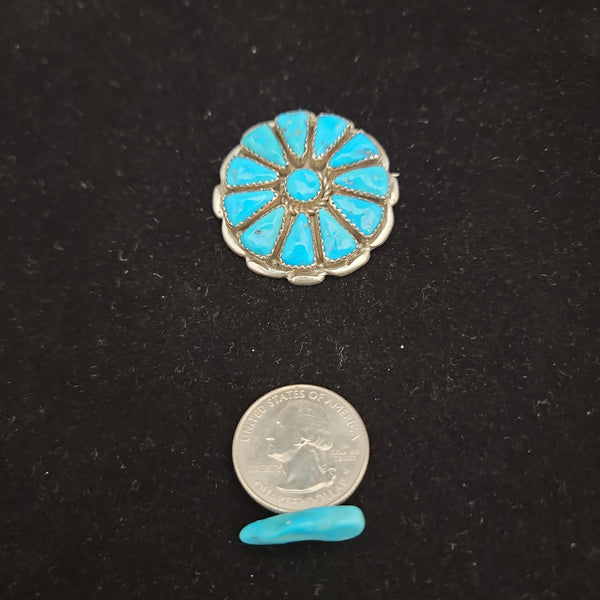 Alvin Quam pin and pendant
