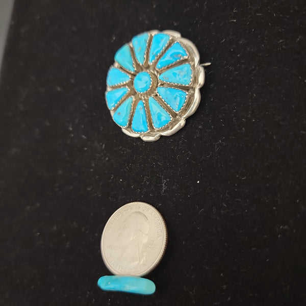 Alvin Quam pin and pendant
