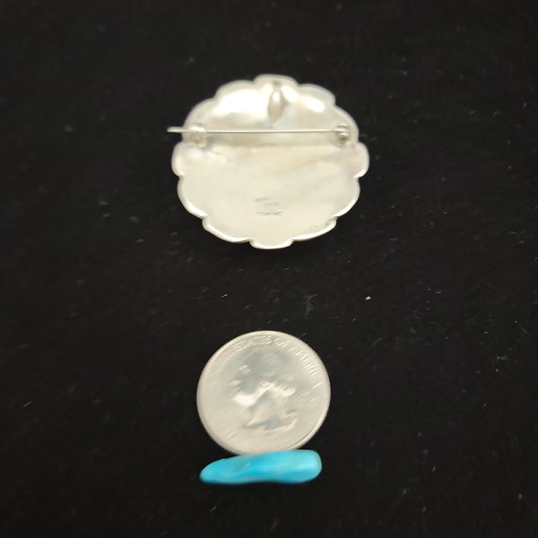 Alvin Quam pin and pendant