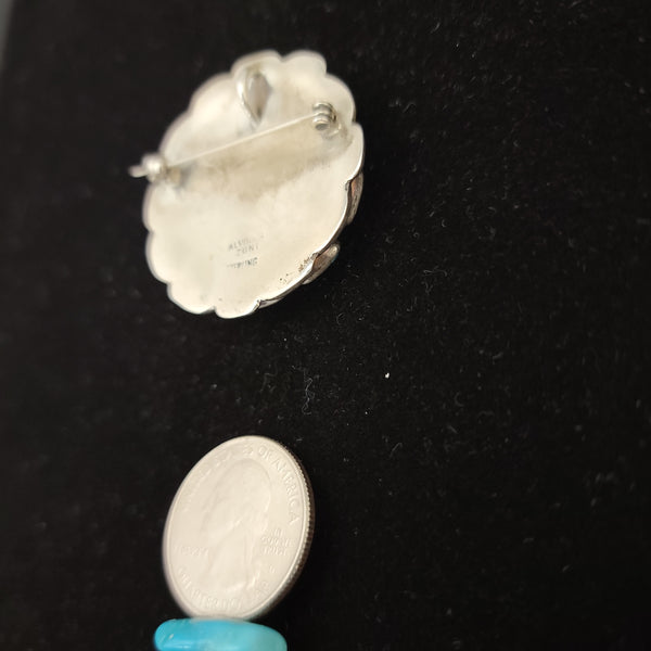 Alvin Quam pin and pendant