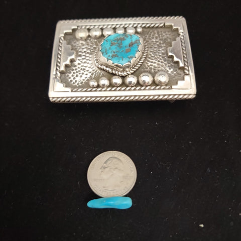 Delbert Kallestewa nugget belt buckle