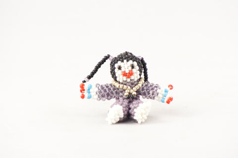 Zuni Native American Beaded Girl - Turquoise Village