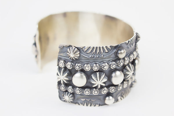 San Carlos Cuff Bracelet by Shannon Belson & Marc Antia - Turquoise Village - 2
