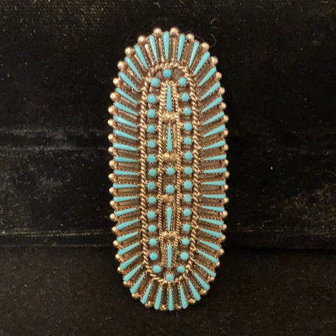 Zuni petit-point ring size 9