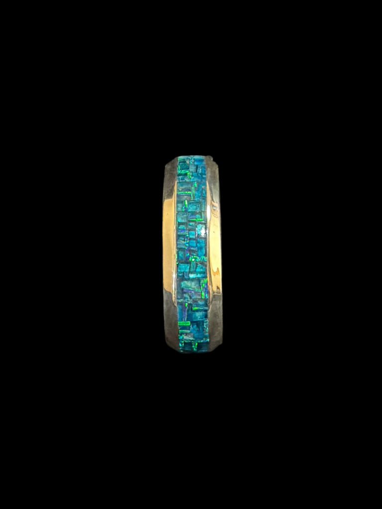 Lab Opal and Fluorite Bracelet