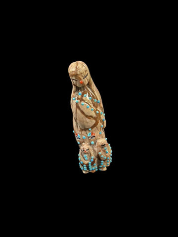 Picasso Marble Maiden Fetish-Carving