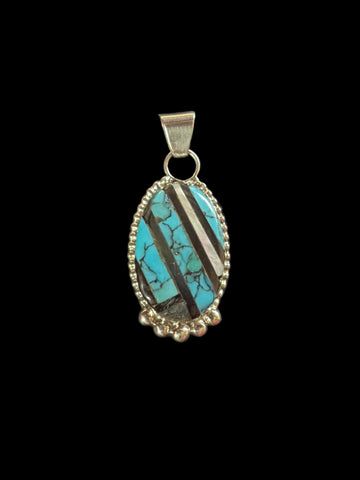Turquoise Oval Pendant