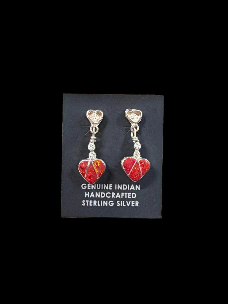 Heart Dangle Earrings