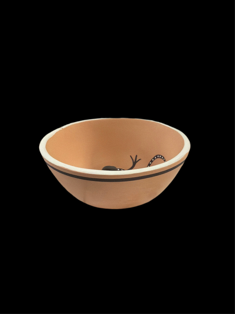 Lizard Pottery Dish