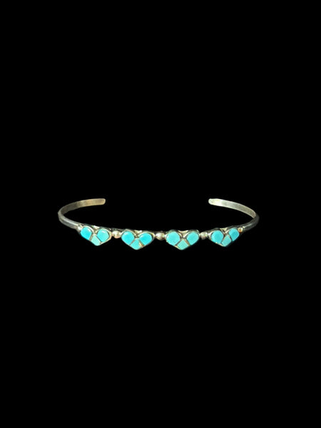 Turquoise Heart Bracelet