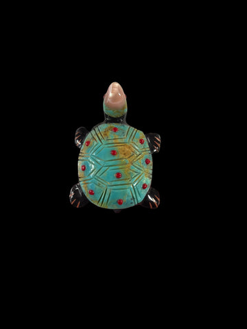 Black Turtle Fetish-Carving