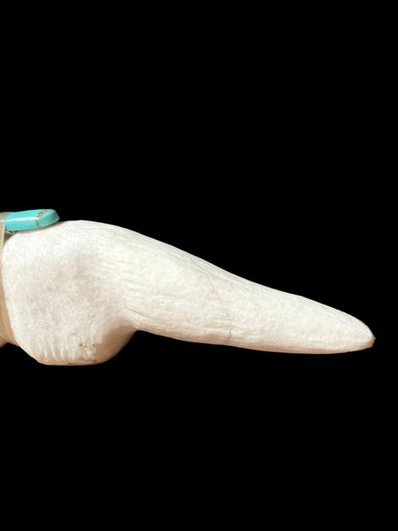 Injured White Fox Fetish-Carving