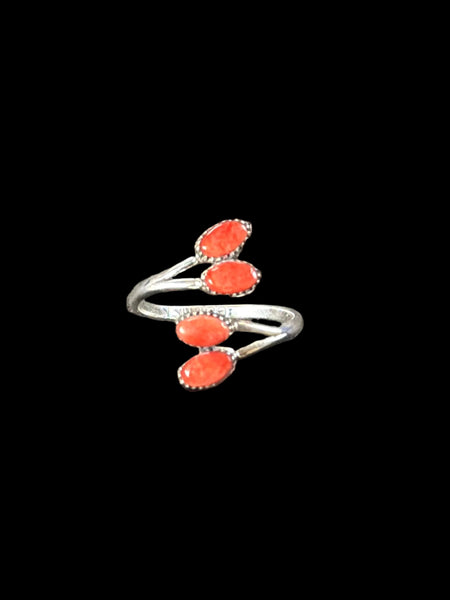 Adjustable Coral Ring