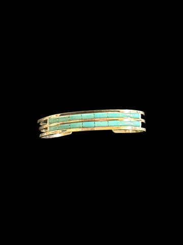 Turquoise 2 Row Bracelet