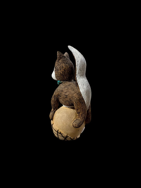 Wooden Squirrel Fetish-Carving