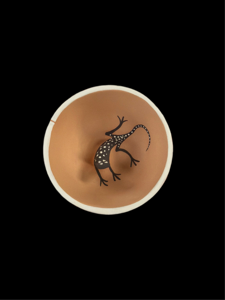 Lizard Pottery Dish