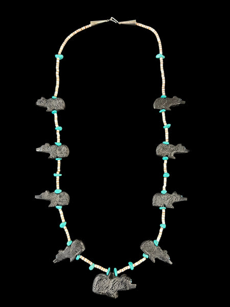 Bear Fetish Necklace Set