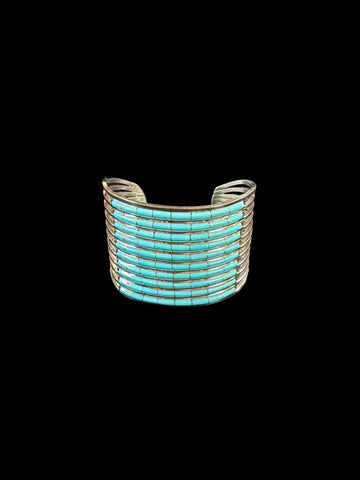 10 Row Turquoise Bracelet