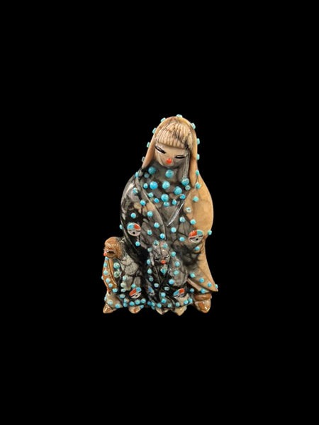 Picasso Marble Maiden Fetish-Carving