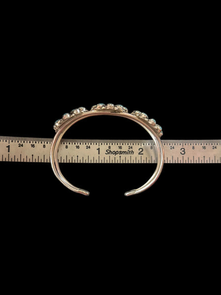 Turquoise Cluster Bracelet