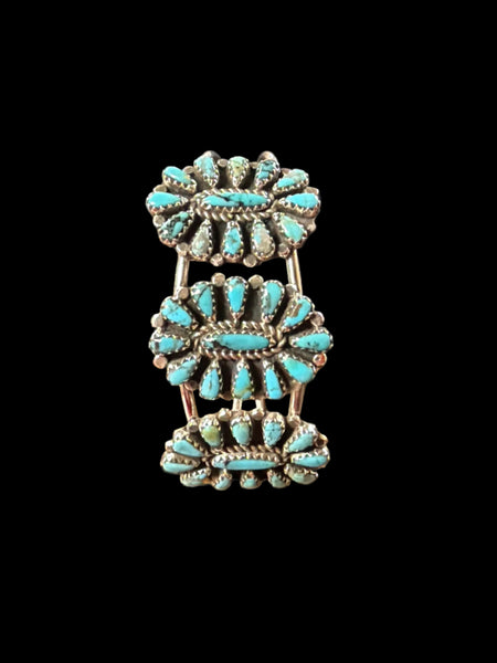 Turquoise Cluster Bracelet