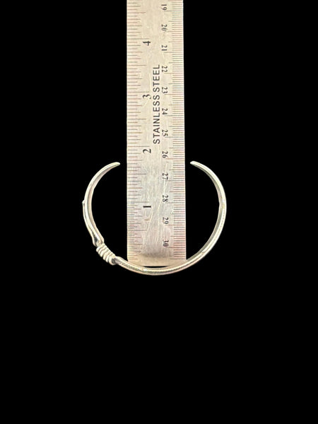 Silver Feather Bracelet