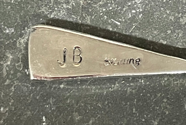 Zuni inlay dangle earrings