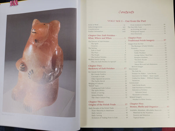 Book: "Releasing the Spirit, The Art of Zuni Fetish Carving"