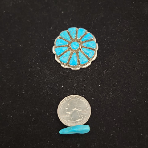Alvin Quam pin and pendant