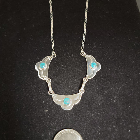 Turquoise 3 piece necklace