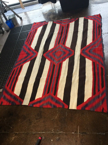 Third phase Navajo rug