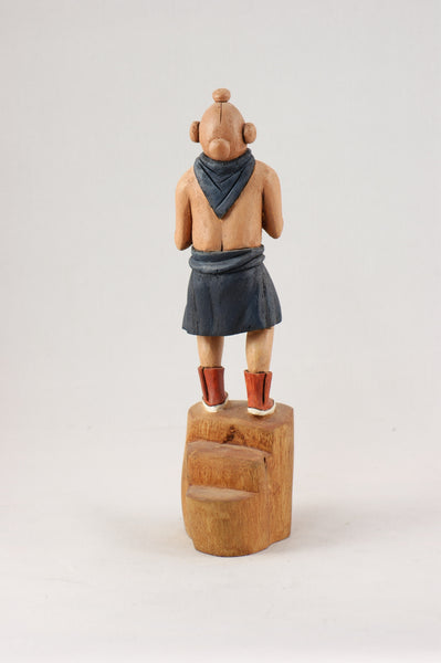 Zuni Mudhead Offerings Kachina by William Lucio - Turquoise Village - 3