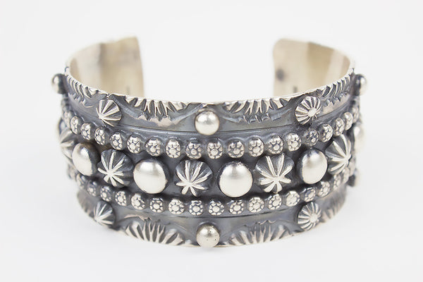 San Carlos Cuff Bracelet by Shannon Belson & Marc Antia - Turquoise Village - 1