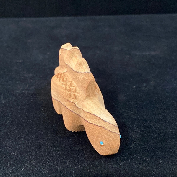 Sandstone Dinosaur Fetish Carving