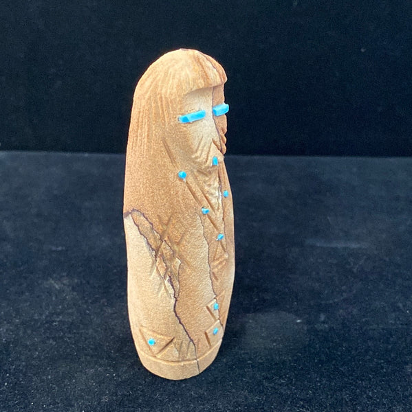 Sandstone Cornmaiden Fetish Carving