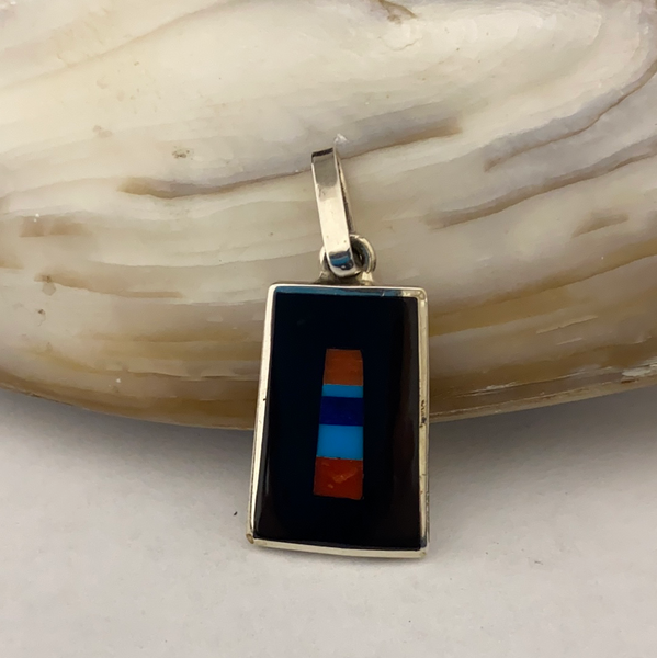 Zuni inlay pendant