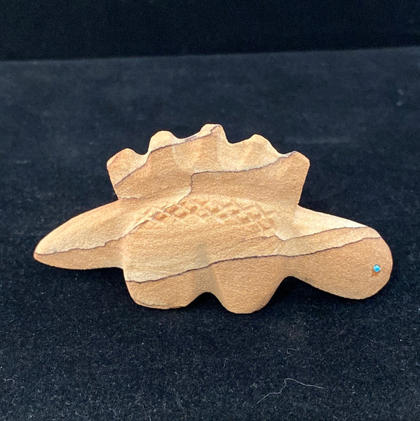 Sandstone Dinosaur Fetish Carving