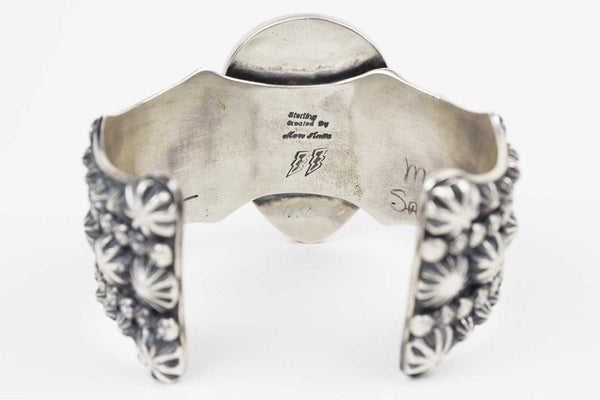 San Carlos Lapis Cuff Bracelet by Marc Antia - Turquoise Village - 3