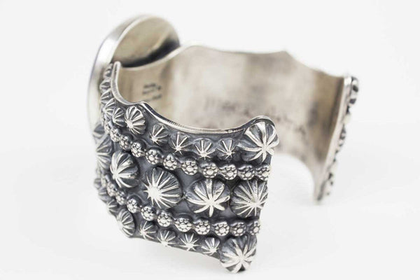 San Carlos Lapis Cuff Bracelet by Marc Antia - Turquoise Village - 4