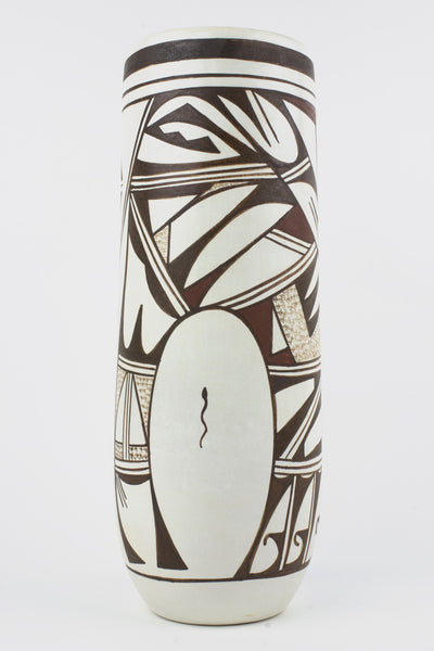 Zuni Stovepipe Pot by Navasie Lomahokatia - Turquoise Village - 1