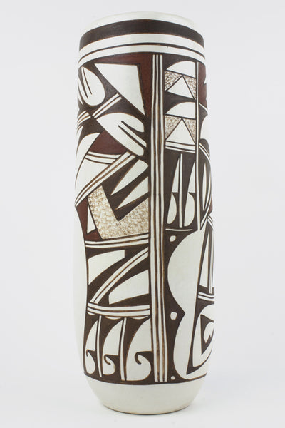 Zuni Stovepipe Pot by Navasie Lomahokatia - Turquoise Village - 3