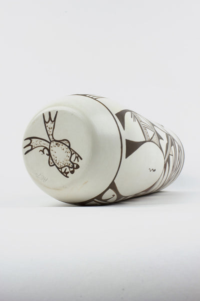 Zuni Stovepipe Pot by Navasie Lomahokatia - Turquoise Village - 5